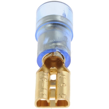 Motormite 16-14 GAUGE DISCONNECT .187 IN BLUE 84546